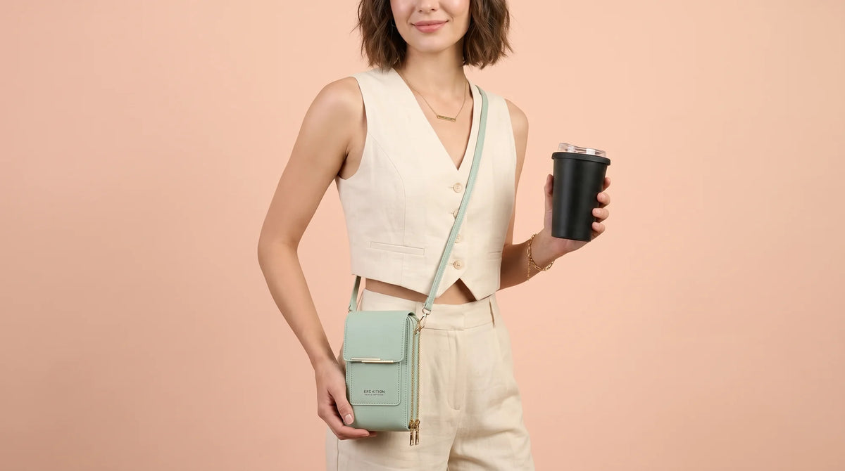 El accesorio con estilo que simplifica tus salidas.