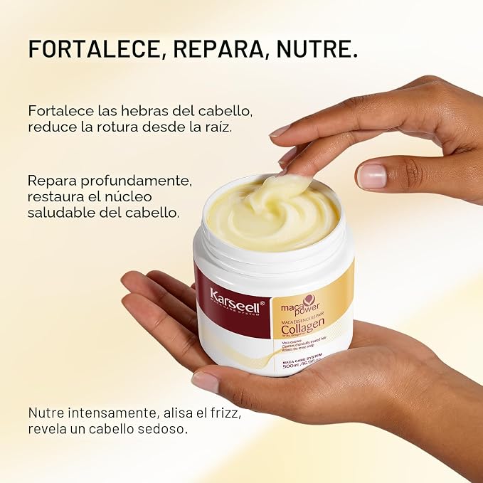 Mascarilla Capilar de Colágeno Karseell 500 GR