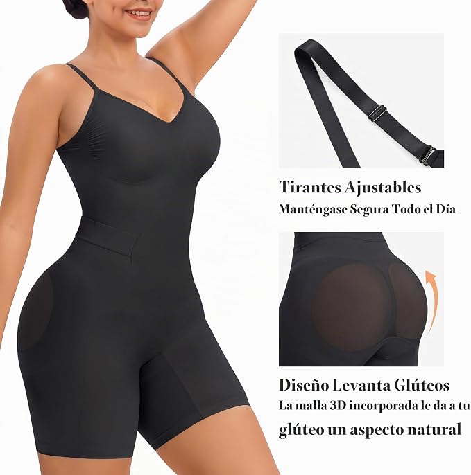 Body Faja para mujer con apertura