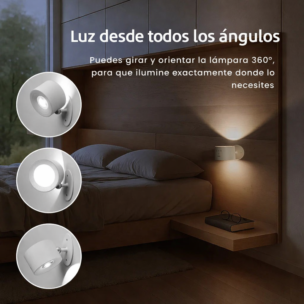 Pack Iluminación Completa x2 Lámparas LED Negras