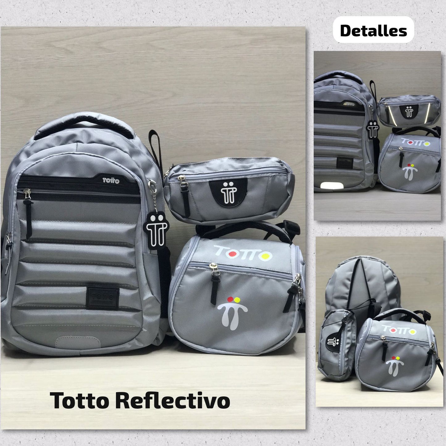 MORRAL +REGALO🎁:LONCHERA 🥪 Y CARTUCHERA ✏️ 🔥 ¡Oferta exclusiva de pretemporada!