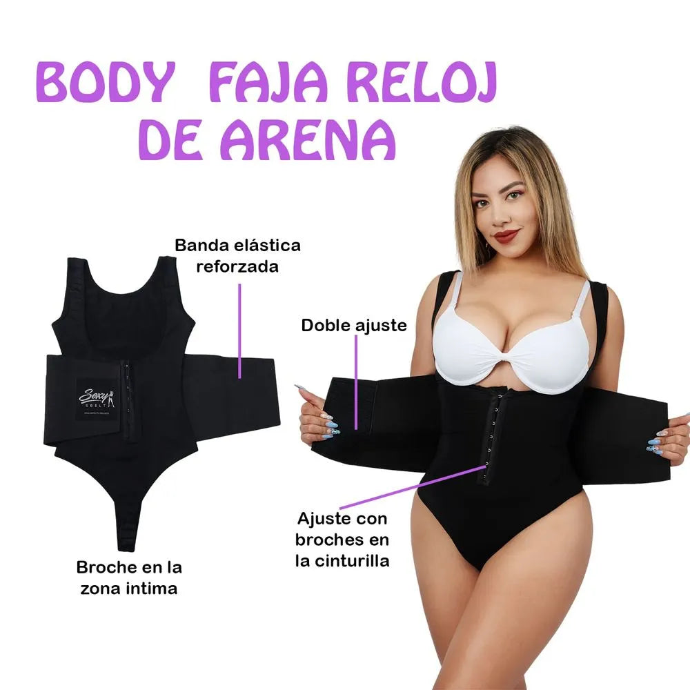 BODY FAJA + E-books Jugos Detox + rutina de ejercicios en casa🎁