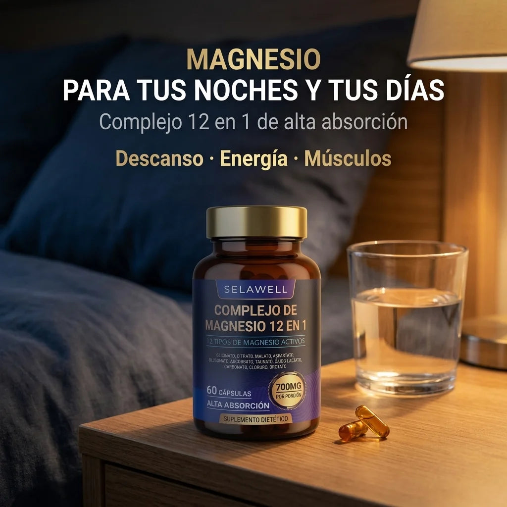 Complejo de Magnesio 12 en 1 x2 UNIDADES