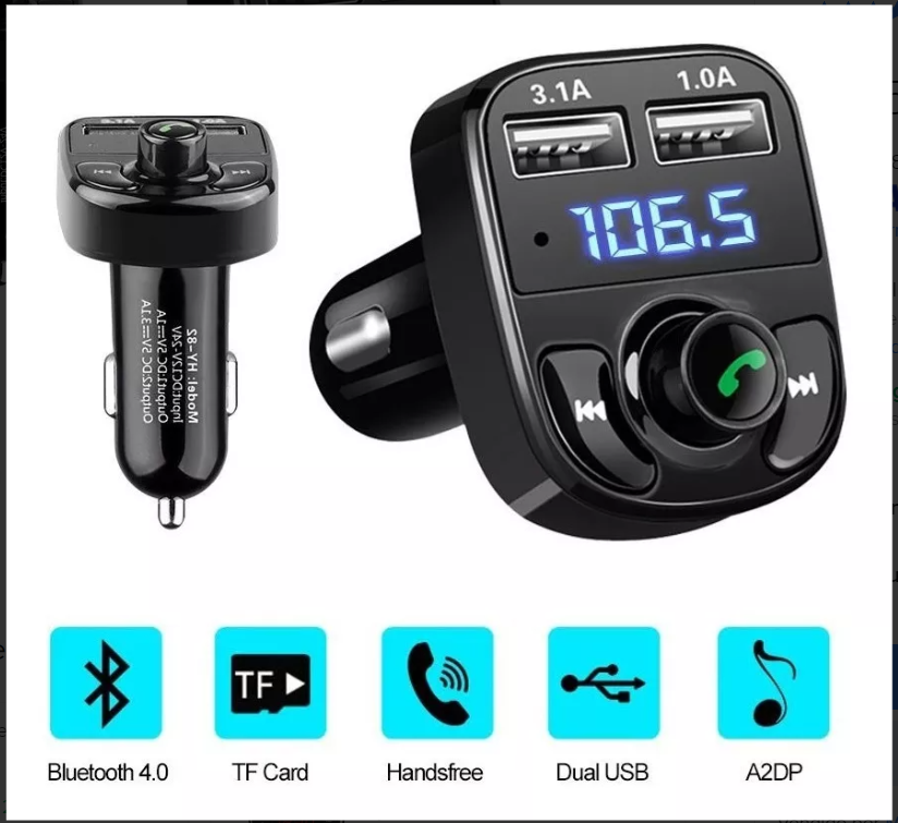 Convertidor a Bluetooth + Soporte 360° COMBO PREMIUM®️🚗