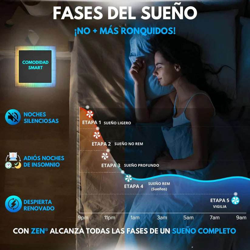 😴 Zen® – El secreto para dormir sabroso sin roncar ¡Llévate 2 por el precio de 1 y despiértate como nuevo!