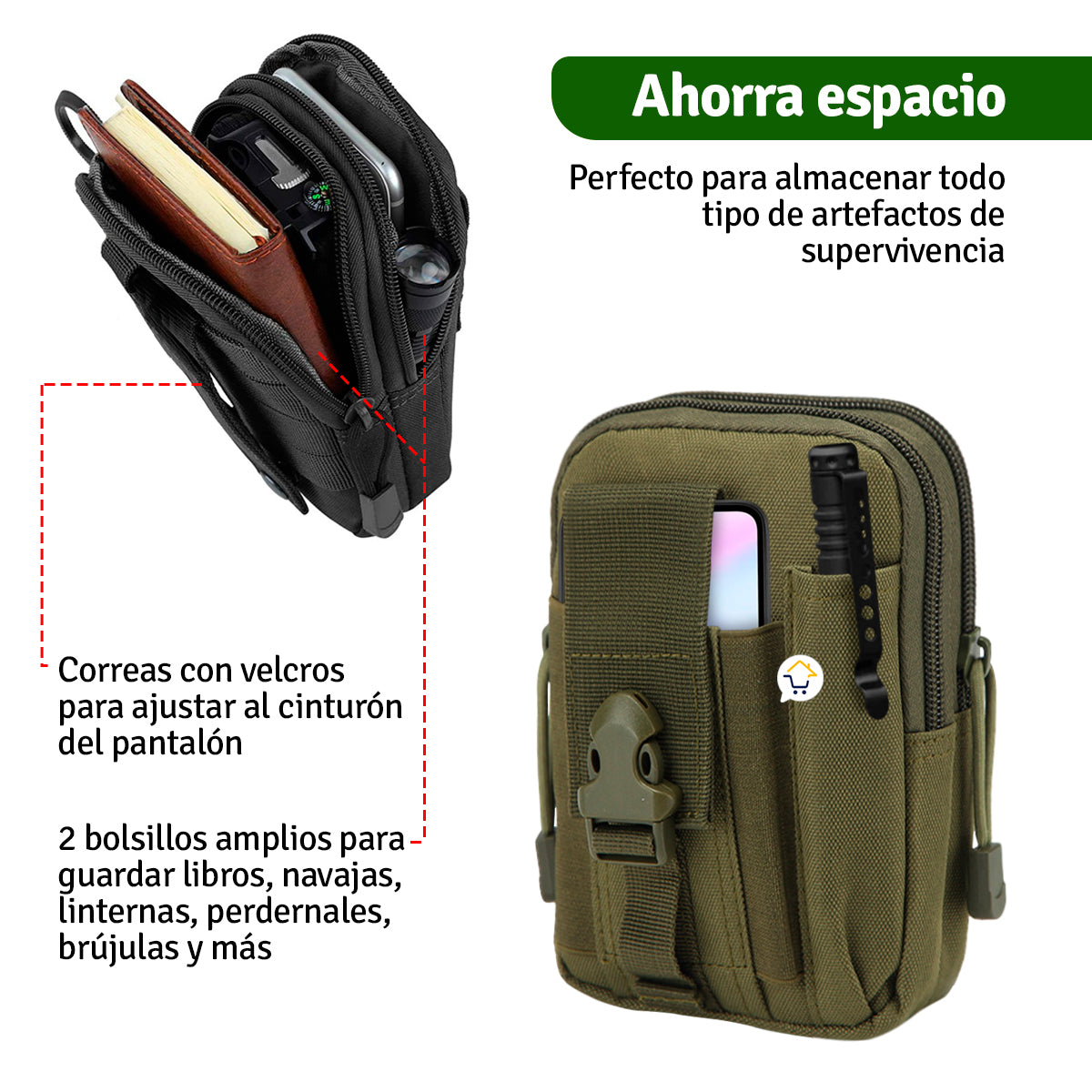 Bolso Táctico – Lleva todo contigo, sin cargar de más
