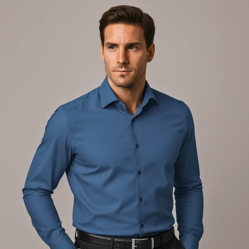 Slim Fit Premium™ – Camisa de Manga Larga