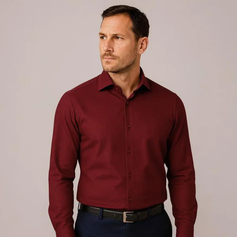 Slim Fit Premium™ – Camisa de Manga Larga