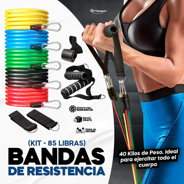 KIT DE BANDAS ULTRA RESISTENTES