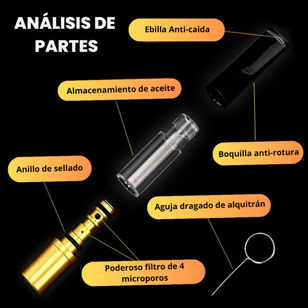 ClearBreath™ – Pack de 5 Filtros Reutilizables 🚬