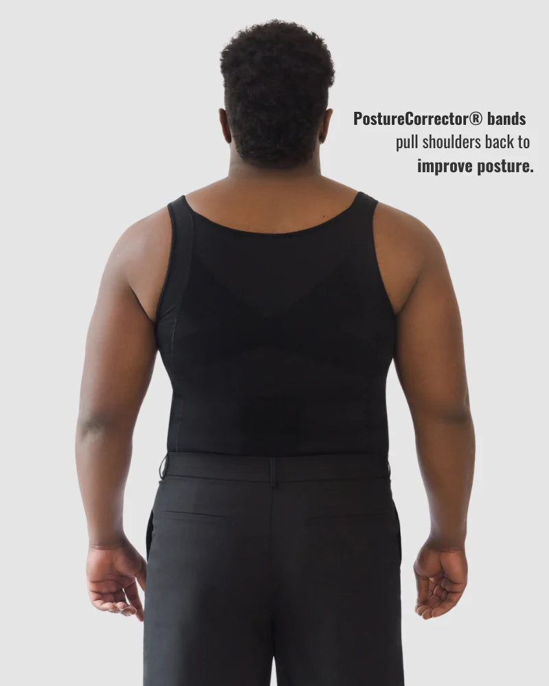 👨Camiseta Reductora de Abdomen Masculina🔥 Luce más firme, más seguro.