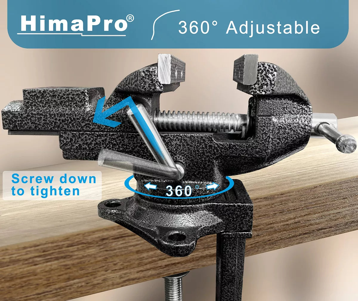 🔩✨ Prensa Titanium 360° | Compacta, Poderosa
