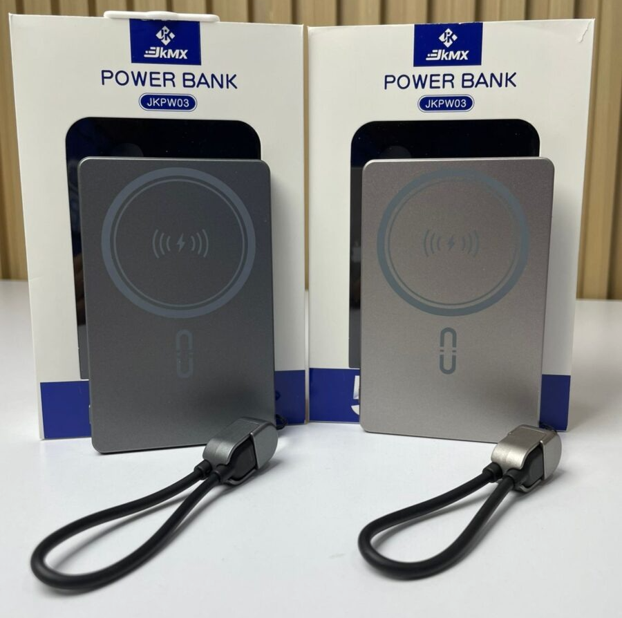 La power bank magnética ultra-fina de 5 000 mAh