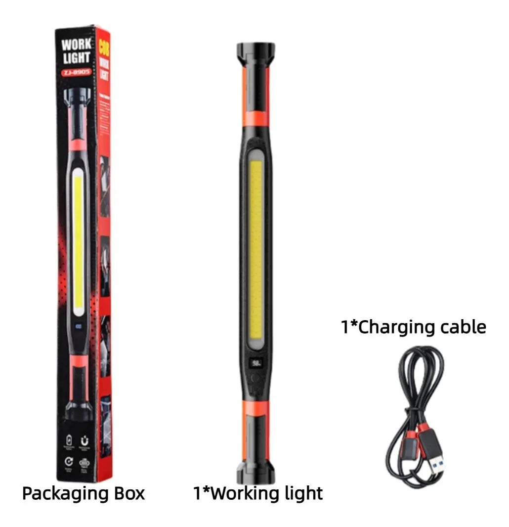 Lámpara de Trabajo LED Magnética y Recargable
