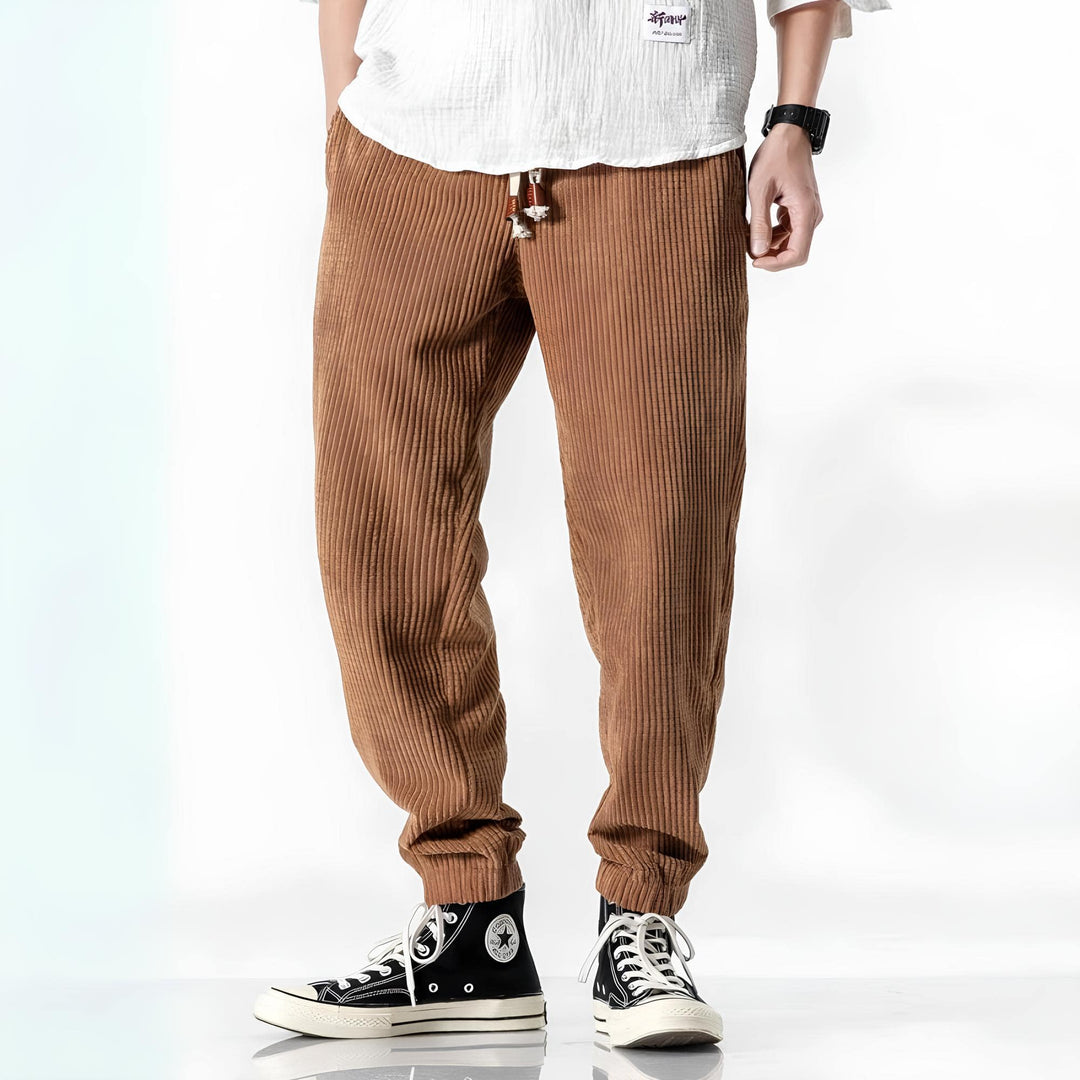 Jitsu - Pantalones de pana Estilo Japonés