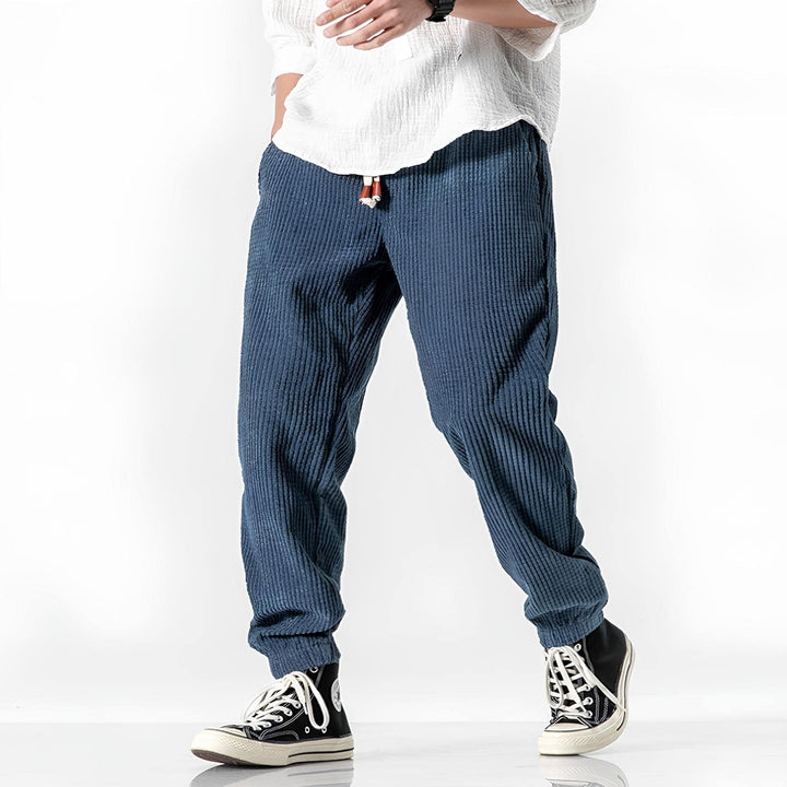 Jitsu - Pantalones de pana Estilo Japonés