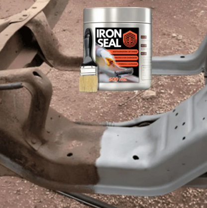 Iron Seal: Restaurador de Metal con Fórmula Alemana 🔥 ¡Compra 1 🛒 Lleva 2 📦 y recibe la Brocha GRATIS 🖌️!