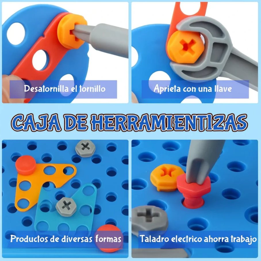 Kit Constructor DinoPro™ – El Set de Herramientas Educativo Que Despierta la Creatividad de Tu Peque