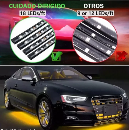 Cinta Led ULTRA POTENTE para carro🚗💡