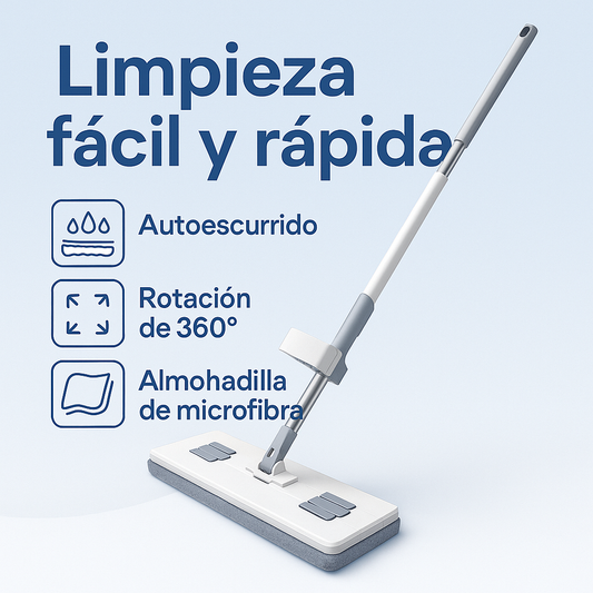 🧼 Trapeador Inteligente con Autoescurrido 🤖💧