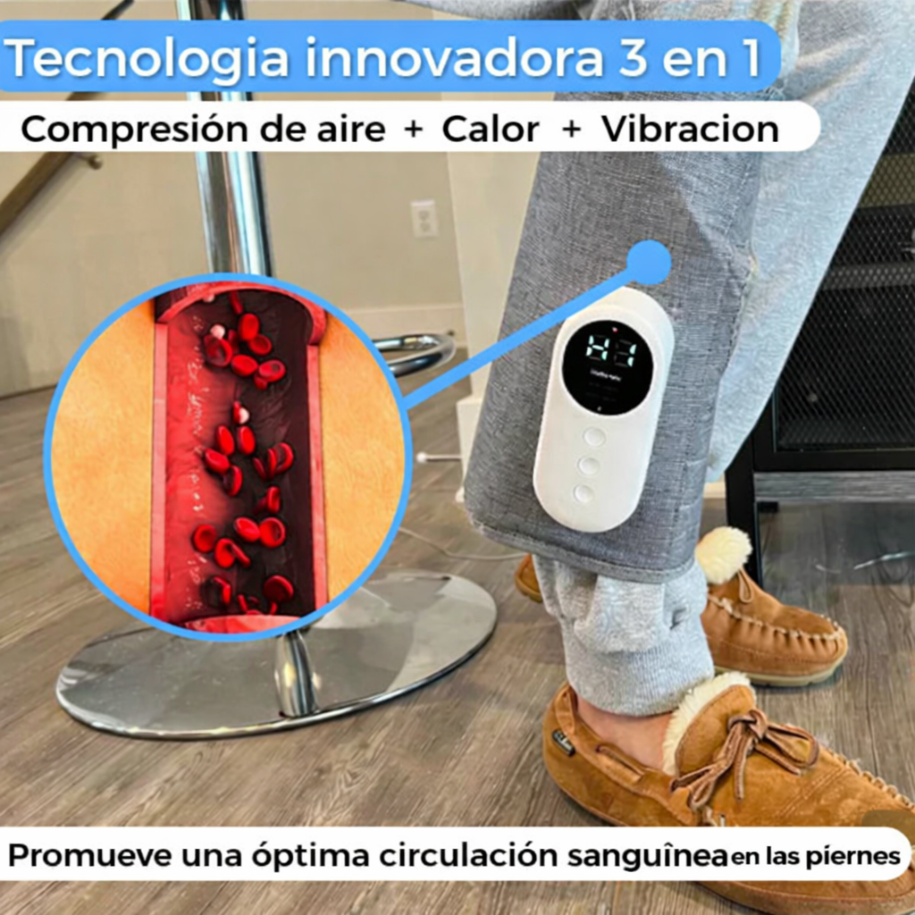 Dispositivo de masaje Profesional 3 en 1 para piernas