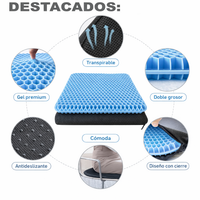 Cojín de asiento de gel PREMIUM