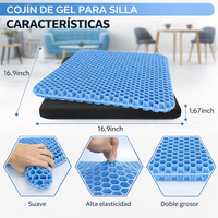 Cojín de asiento de gel PREMIUM
