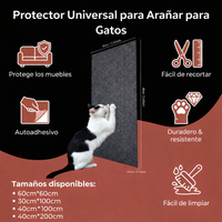 Protector universal contra arañazos de gato