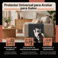 Protector universal contra arañazos de gato