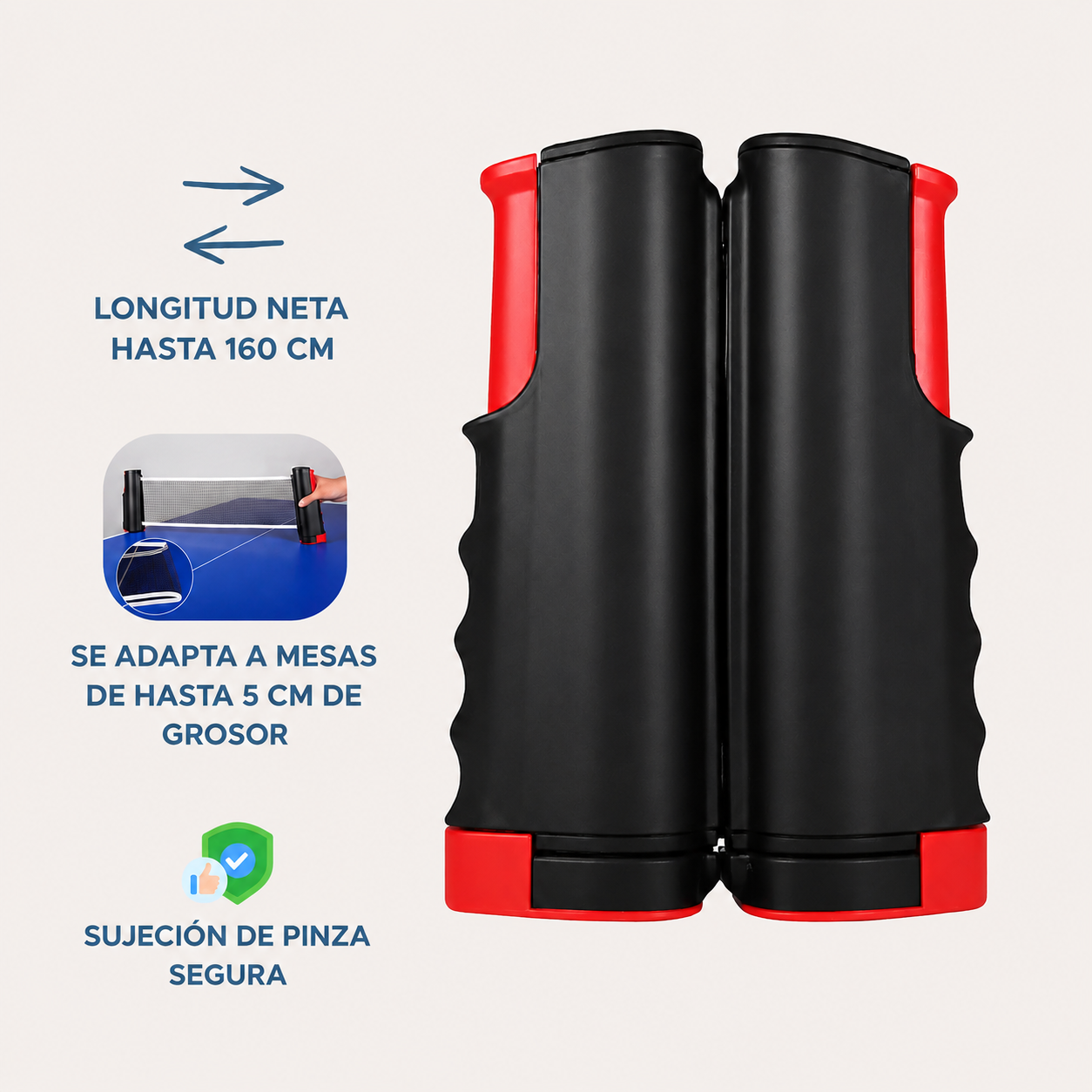 Set de juego de tenis de mesa