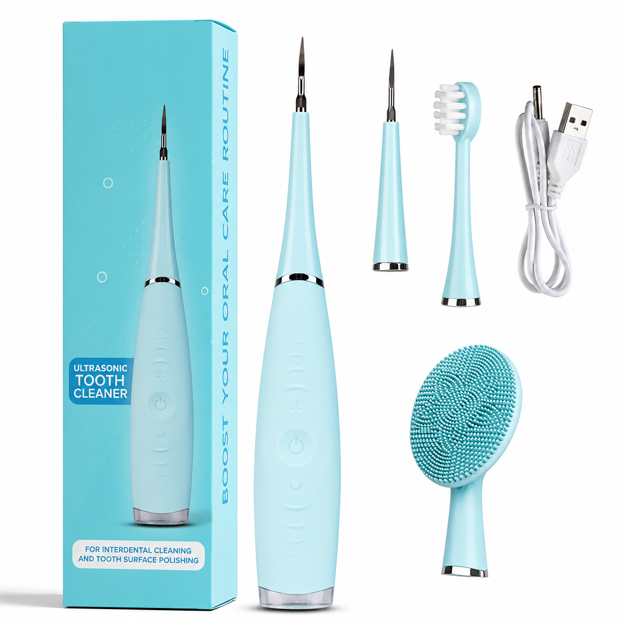 Limpiador dental ultrasónico