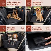 PROTECTOR DE ASIENTO TRASERO MASCOTAS