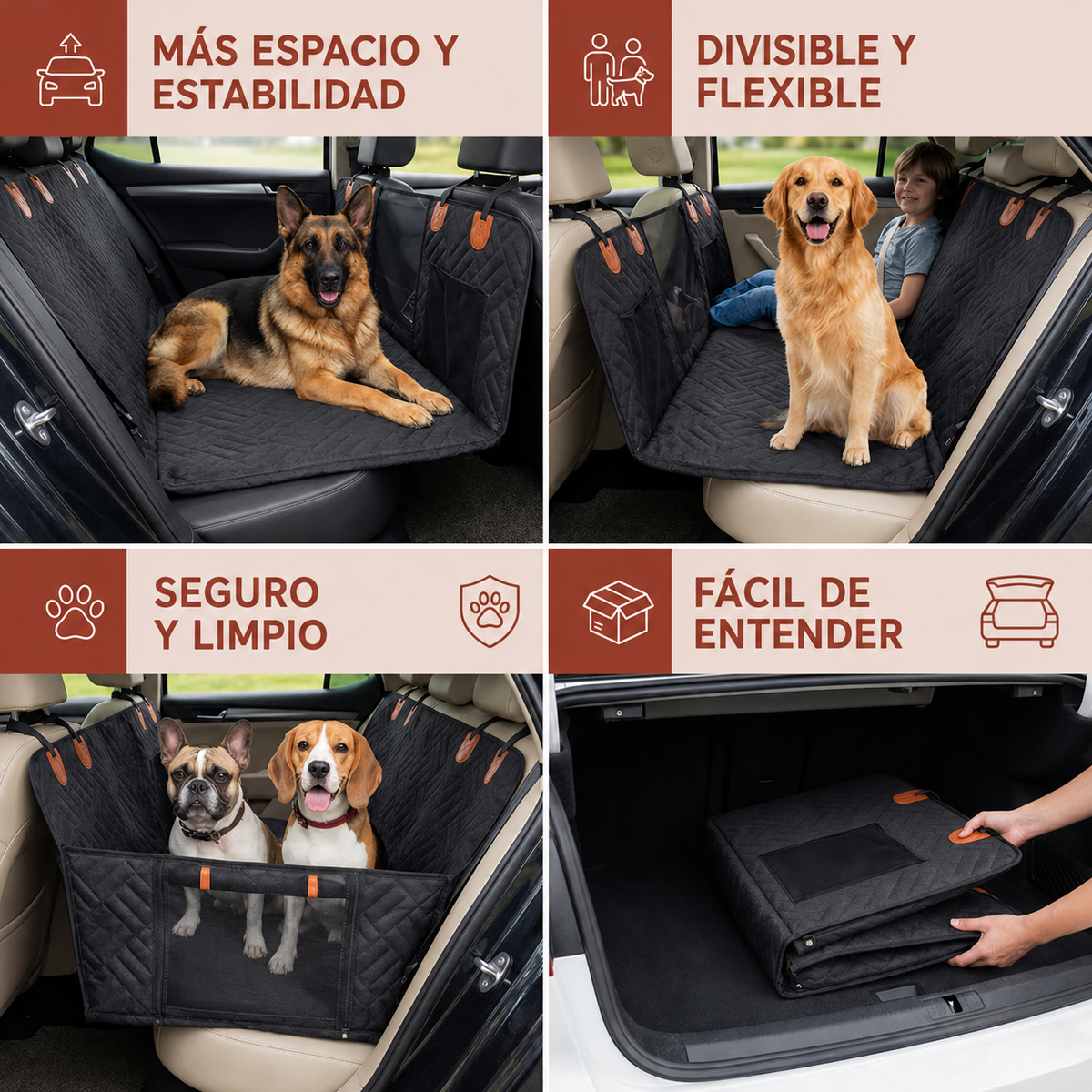 PROTECTOR DE CARRO PARA MASCOTAS