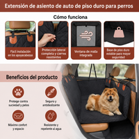 PROTECTOR DE ASIENTO TRASERO MASCOTAS
