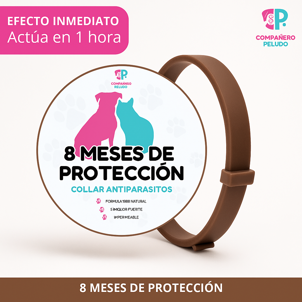 Promoción Especial: Compra 1 Collar Antiparasitario y Llévate 2