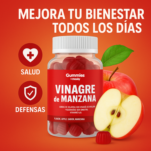 Gomitas de Vinagre de Manzana – ¡Paga 1 y Llévate 2!  (Para 2 meses de uso)