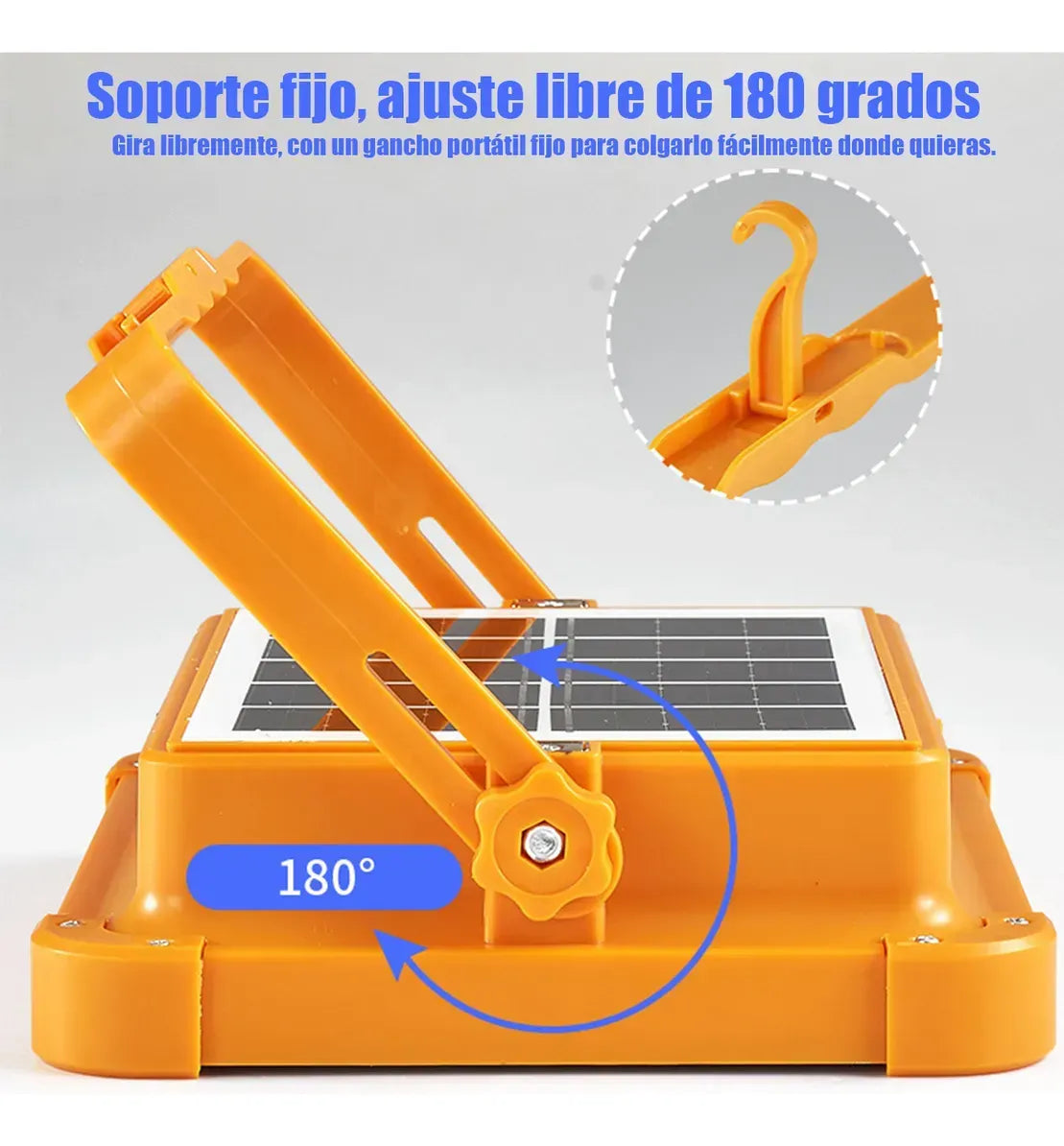 REFLECTOR CON PANEL SOLAR