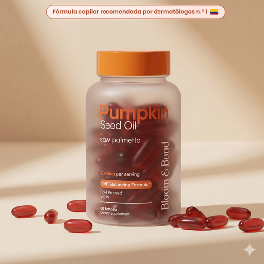 Frasco de Aceite de Semilla de Calabaza 90 capsulas