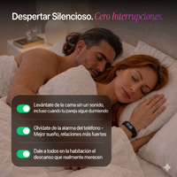Alarma y reloj de muñeca premium