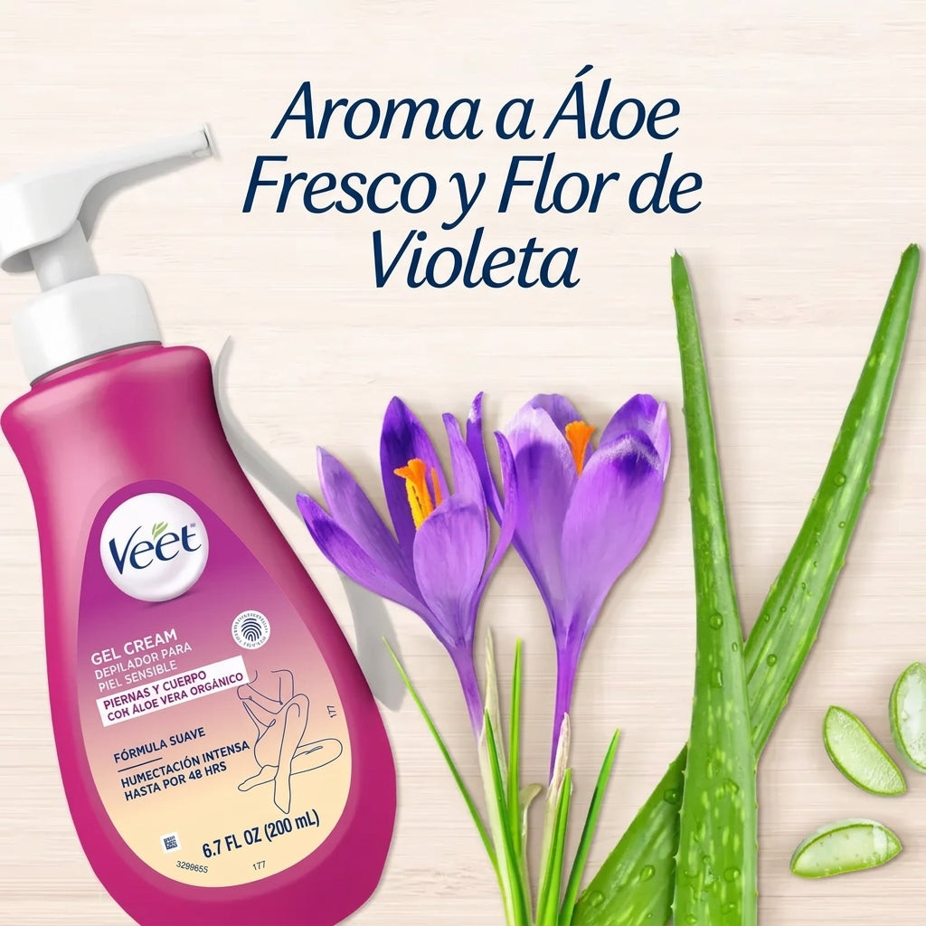 Crema Depilatoria Piel Sensible