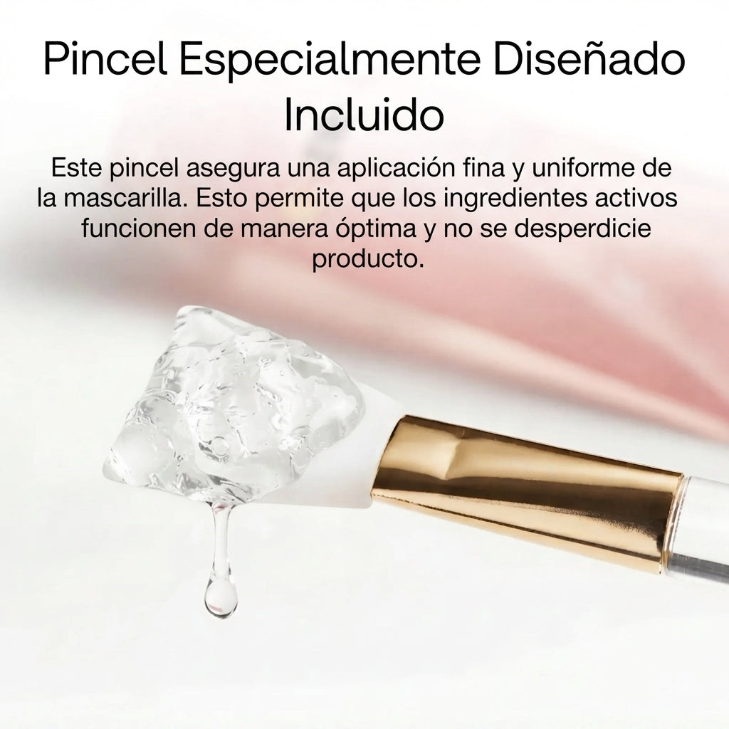 Kit Skin Nocturno: Mascarilla de Colágeno + Pincel