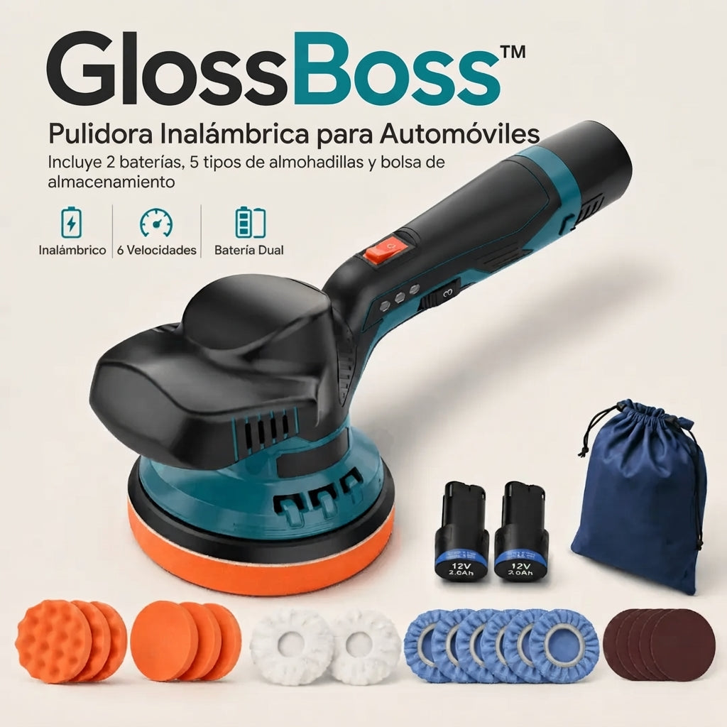 Kit de Pulido y Abrillantado Inalámbrico