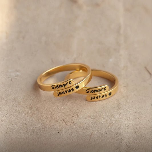 Pack de Anillos Siempre Juntos / Siempre Juntas™