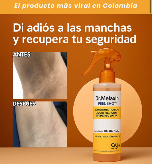 Spray exfoliante de ácido kójico y cúrcuma Peel Shot