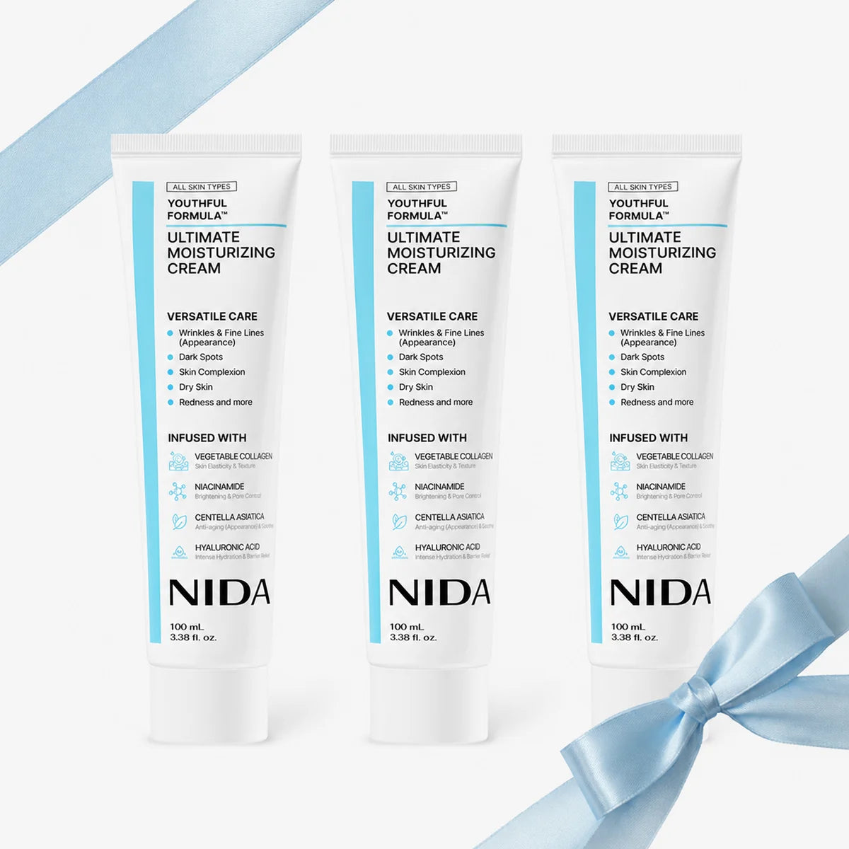 Pack x3 Crema Hidratante Formula NIDA