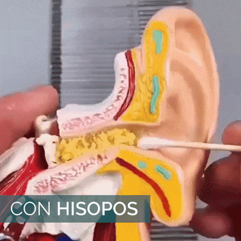 ¿Te preocupa dañar tus oídos al limpiarlos?