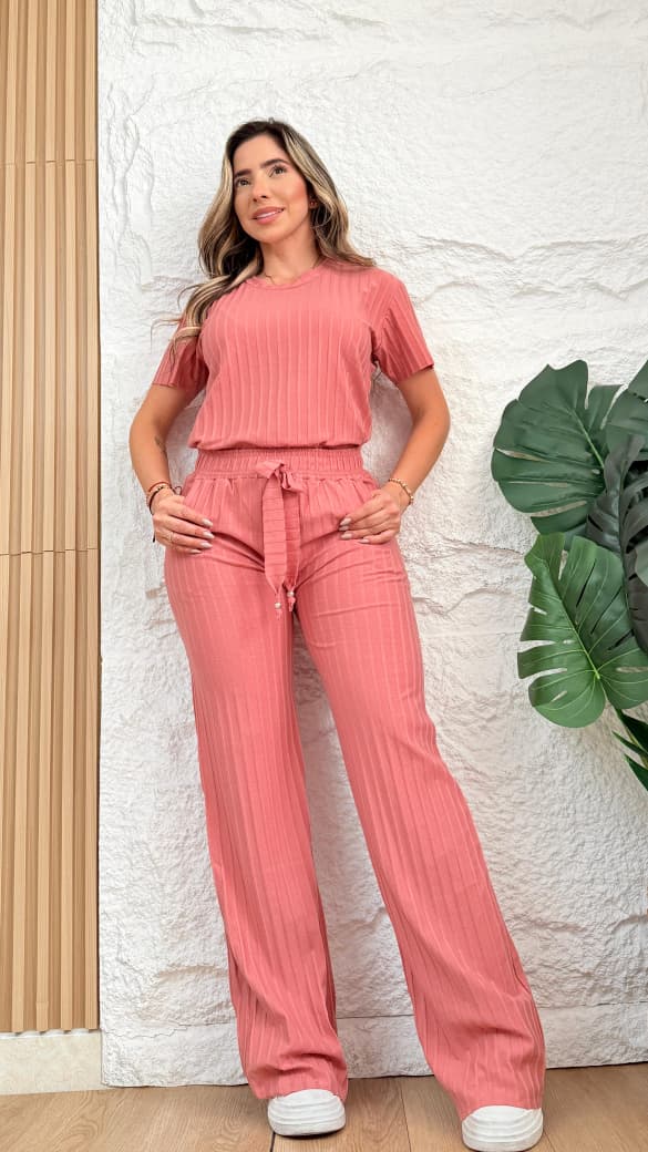 Conjunto Rib Premium Azul Candy – Comodidad y Estilo que se Amolda a Ti 💙