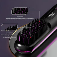 El PRIMER cepillo alisador inteligente para cabello corto