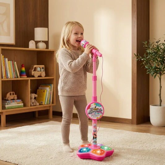 Karaoke para niños con doble micrófono