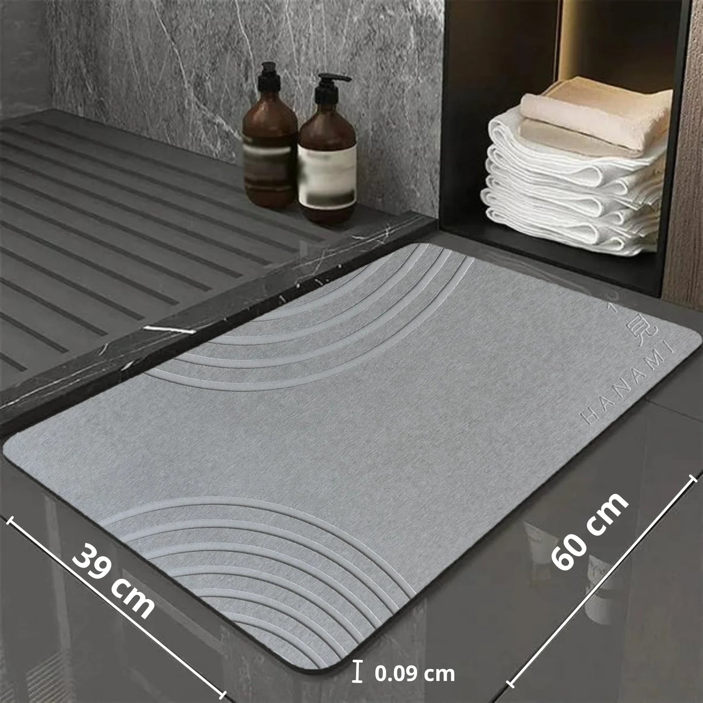 Tapete piedra Para Baño